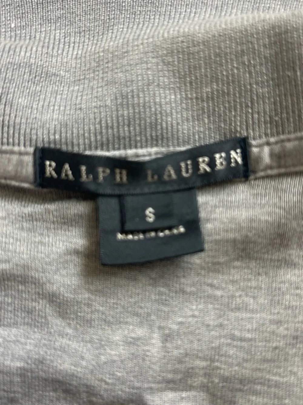Ralph Lauren Men's Long-Sleeve Polo Shirt in Grey